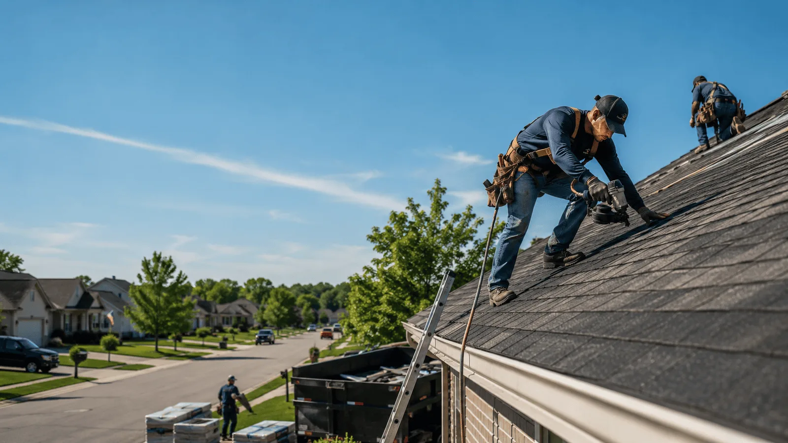Roof Inspection in Drums, PA